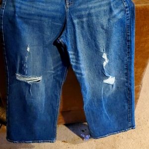 Wide leg  ankle jeans from Old Navy